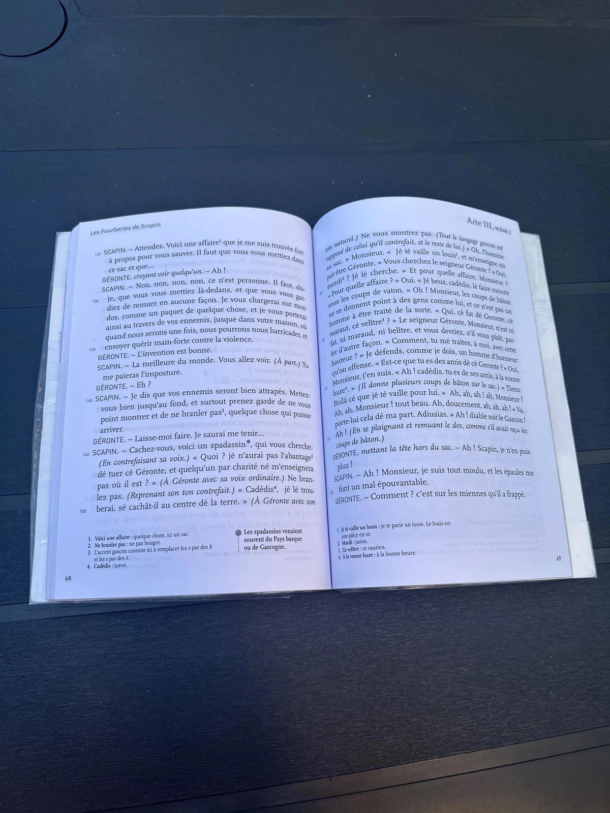 Livro As Traquinagens de Scapin Molière clássicos e velho colégio Hatier – photo 4